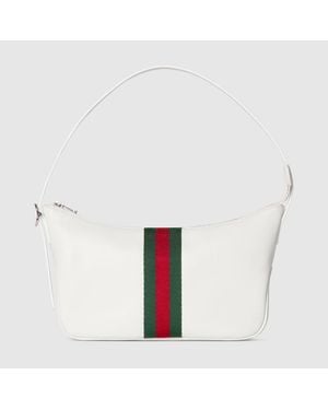 Gucci Bandolera Lunetta Pequeña - Blanco