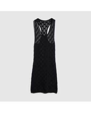Gucci Fine Crêpe Viscose Dress - Black