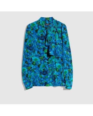 Gucci Camicia Stampata - Blu