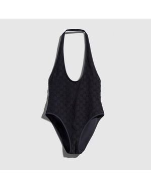 Gucci Body En Jersey Stretch À Motif Gg, Taille - Schwarz