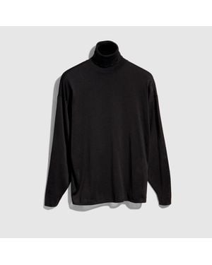 Gucci Pull En Soie Extra-Fine, Taille - Noir