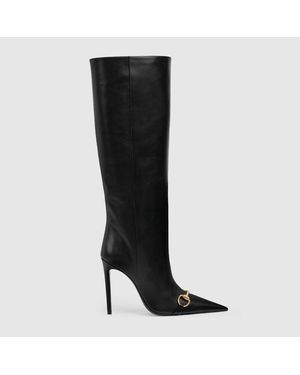 Gucci Boots Slip-On Donna Pour Femme, Taille - Noir
