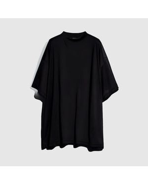 Gucci Oversize Light Silk Jersey T-Shirt - Black