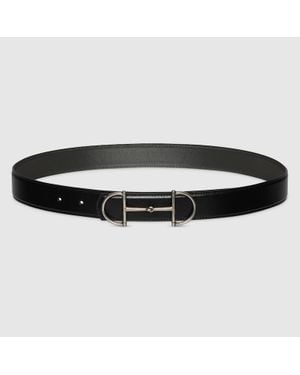 Gucci Cintura Reversibile - Nero