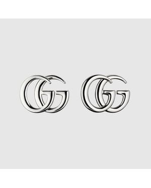 Gucci Gg Marmont Ohrstecker - Mettallic