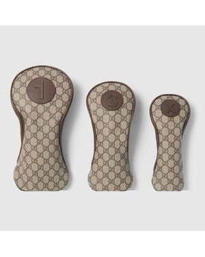 Gucci Housses Pour Clubs De Golf Gg, Lot De Trois - Natur