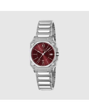 Gucci G-Flat Uhr, 30 Mm - Rot