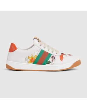 Gucci Sneaker Screener Donna, Taglia - Blu