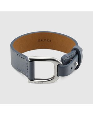 Gucci Staffa Bracelet - Brown