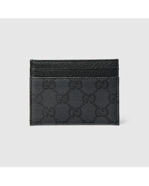 Gucci Gg Card Case - Black