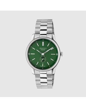 Gucci G-Timeless Watch, 40Mm, Steel - Green