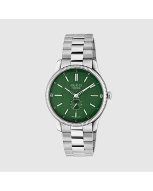 Gucci G-Timeless Watch, 40Mm, Steel - Green