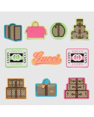 Gucci Adesivi Per Bagagli Valigeria - Verde