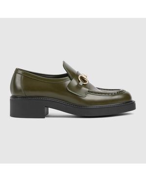 Gucci Mocassino Donna Con Morsetto, Taglia - Verde