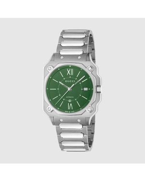 Gucci G-Flat Watch, 36Mm - Green