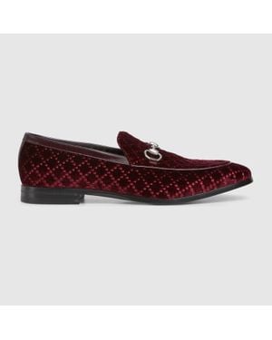 Gucci Loafer With Horsebit - Red