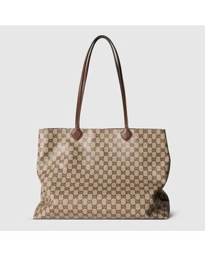 Gucci Ny Large Tote Bag - Metallic