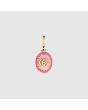 Gucci Charm Mit Doppel G Motiv - Pink