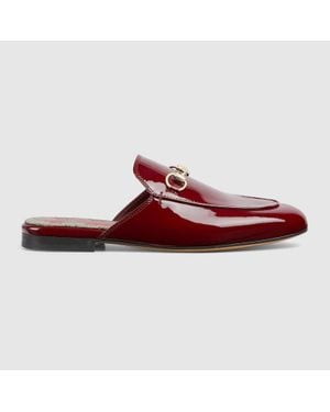 Gucci Princetown Slipper, Leather - Red