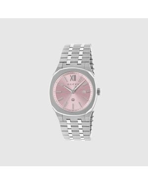 Gucci 25H Watch, 30Mm - Pink