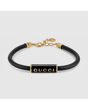 Gucci Bracelet With Enamel - Metallic