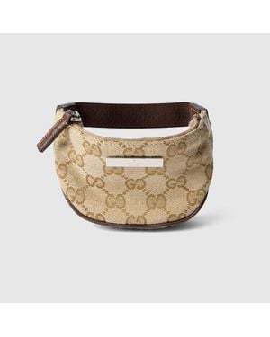 Gucci Tag Mini Coin Purse - Metallic
