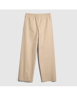 Gucci Cotton Poplin Trousers - Natural