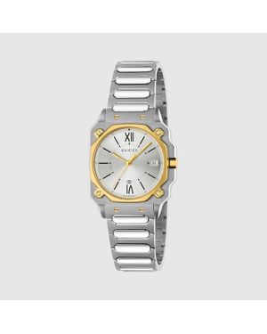 Gucci G-Flat Uhr, 30 Mm - Mettallic