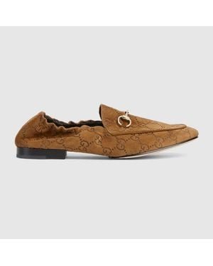 Gucci Jordaan Loafer - Brown