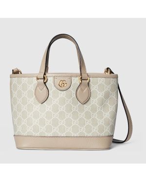 Gucci Mini Borsa Shopping Ophidia - Bianco