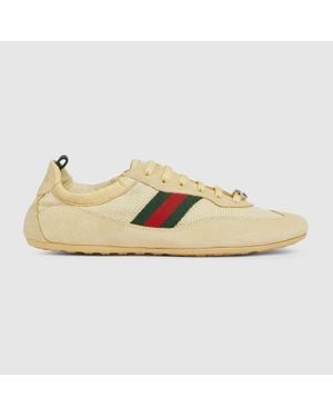 Gucci Baskets Shift Pour Femme, Taille - Métallisé