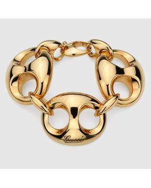 Gucci Bracciale Marina Chain - Metallizzato