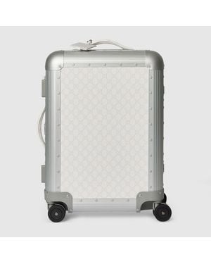 Gucci Porter Cabin Plus Trolley, Metal - Grey