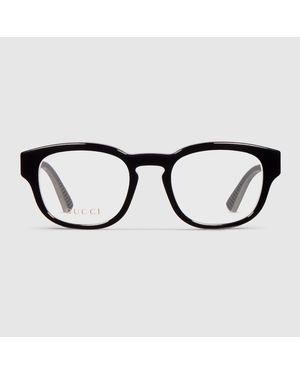 Gucci Round Optical Frame - Black