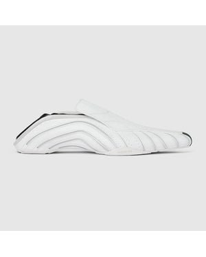 Gucci Slip-On Trainer, Leather - Metallic
