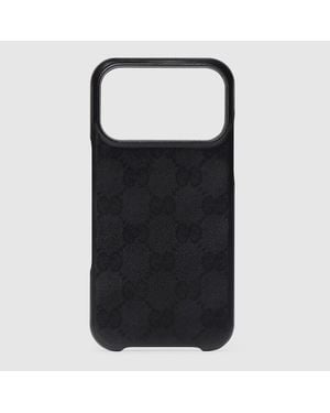 Gucci Hülle Für Iphone 17 Pro Max - Schwarz