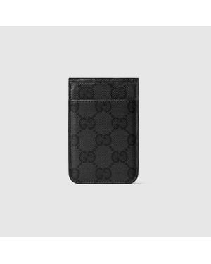 Gucci Essence Classic Magnetic Card Case - Black