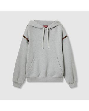 Gucci Coloured Side Bands Joggers - Grey