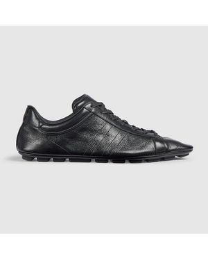 Gucci Trainer With Driver Sole, Uk - Black