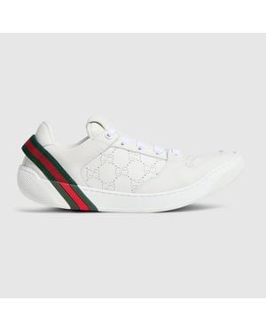 Gucci Screener Sneaker, Leather - White