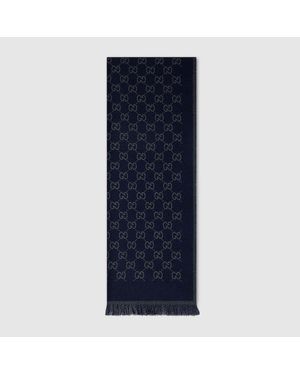 Gucci Sciarpa Reversibile - Blu