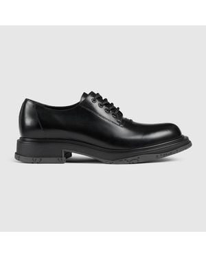 Gucci Scarpa Stringata Uomo, Taglia - Nero
