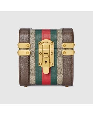 Gucci Savoy Mini Rigid Beauty Case, Gg Canvas - Natural