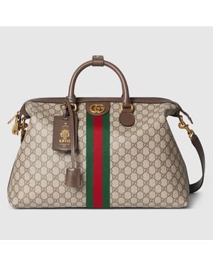 Gucci Mittelgroße Savoy Reisetasche - Mettallic