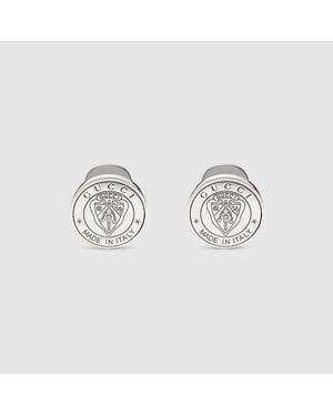 Gucci Boutons De Manchette Crest - Mettallic