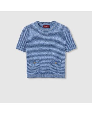 Gucci Maglia Girocollo - Blu