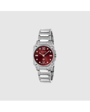 Gucci G-Flat Uhr, 24 Mm - Rot