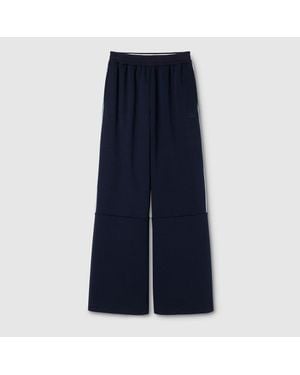 Gucci Tracksuit Trousers With Logo - Blue