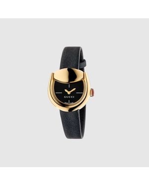 Gucci Horsebit Watch, 27X23Mm, Steel - Black