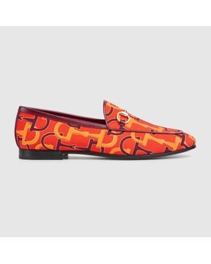 Gucci Jordaan Damenloafer, Größe - Rot